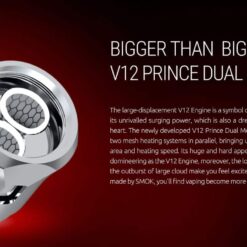 Alternative view of SMOK V12 P-TANK VAPE COILS