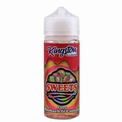 kingston fizzy rhubarb custard