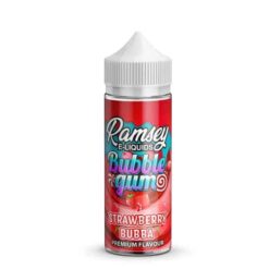 RAMSEY E-LIQUID BUBBLEGUM STRAWBERRY BUBBA
