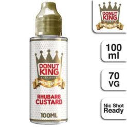 Donut King Limited Edition Rhubarb Custard
