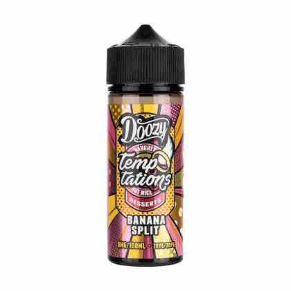 Banana Split 100ml Shortfill by Doozy Temptations Banana Split 100ml Shortfill by Doozy Temptations