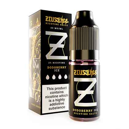ZEUS DODOBERRY ICE NIC SALTS 10ML Zeus Dodoberry Ice Nic Salts