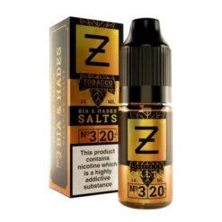 ZEUS BIA & HADES TOBACCO NIC SALTS