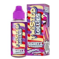 Twisted Lollies Blackcurrant Vanilla Strawberry