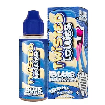 Twisted Lollies Blue Bubblegum Twisted Lollies Blue Bubblegum