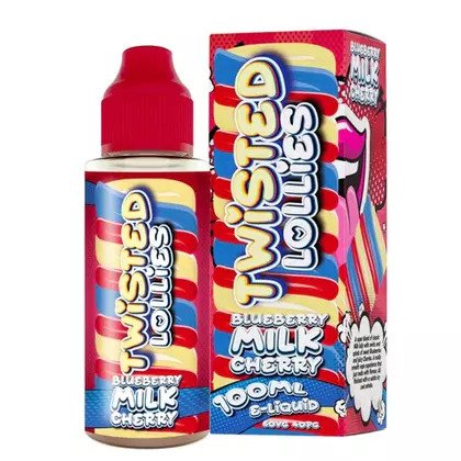 Twisted Lollies Blueberry Milk Cherry Twisted Lollies Blueberry Milk Cherry