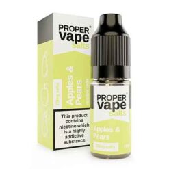 Proper Vape Apples and Pears Nicotine Salts