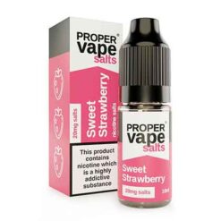 Proper Vape Sweet Strawberry Nicotine Salts
