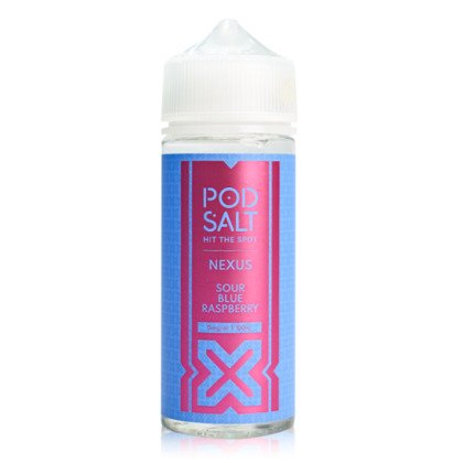 Sour Blue Raspberry Pod Salt By Nexus 100ml Sour Blue Raspberry