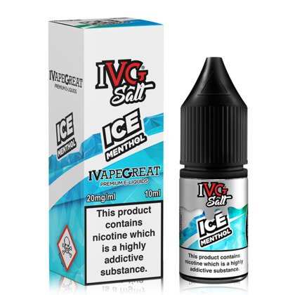 Ice Menthol Nic Salts E-Liquid by IVG 10ml Ice Menthol Nic Salts E-Liquid by IVG