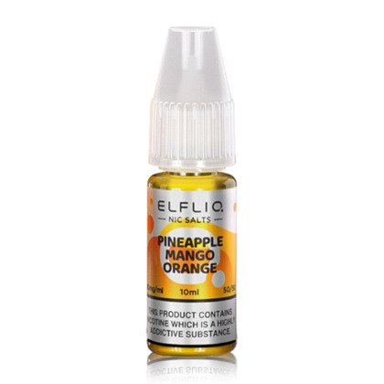 ElfLiq Nic Salt Pineapple Mango Orange by Elf bar 10ml ElfLiq Nic Salt