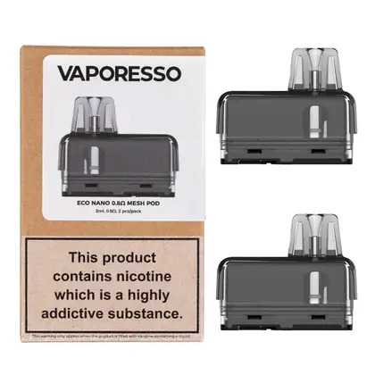 Vaporesso Eco Nano Replacement Pods 2pk Vaporesso Eco Nano Replacement Pods