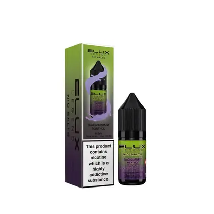 Elux Legends Blackcurrant Menthol 10ml Nic Salts Elux Legends Blackcurrant Menthol 10ml Nic Salts