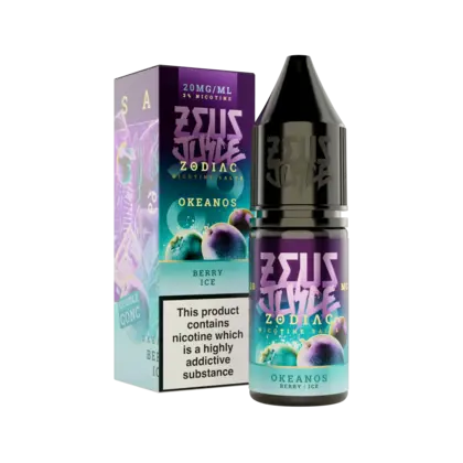 Okeanos Zeus Zodiacs Nic Salts 10ml Okeanos Zeus Zodiacs Nic Salts 10ml
