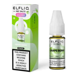 Grape Berry Elfliq Nic Salt by Elf Bar 10ml