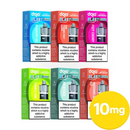 Vaporesso Dojo Blast 6000 Pre-Filled Pods 10mg Vaporesso Dojo Blast 6000 Pre-Filled Pods 10mg