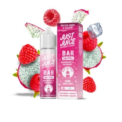 Just Juice Dragon Fruit Raspberry 40ml Shortfill Just Juice Dragon Fruit Raspberry