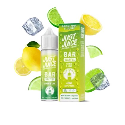 Just Juice Lemon and Lime 40ml Shortfill Just Juice Lemon and Lime 40ml Shortfill